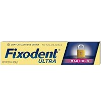 Ultra Max Hold Dental Adhesive, 2.2 oz (Pack of 5)