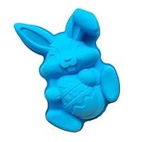 Easter Silicone Chocolate Mold Rabbit Theme Cooking Supplies Kids Gift For DIY Cake Wax Epoxy Resin Crafts Making Easter Molds Silicone Shapes
