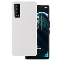 for TCL Stylus 5G T779W Ultra Thin Phone Case, Gel Pudding Soft Silicone Phone Case for TCL Stylus 5G T779W 6.81 inches (White)