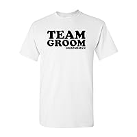 Team Groom Groomsman Wedding Party Adult T-Shirt Tee