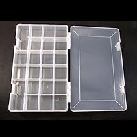 10 PCS Arts Crafts Sewing Organization Storage Transport Boxes Organizers Clear Beads Tackle Box Case Q0280