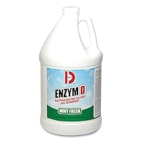 Big D 1504 Enzym D Digester Deodorant, Mint Fresh Fragrance, 1 Gallon (Pack of 4) - Breaks down organic waste and destroys odors - Ideal for use on urine in restrooms and carpets