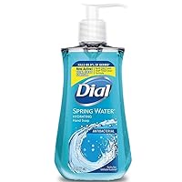 Dial Complete Antibacterial Liquid Hand Soap, Spring Water, Blue, 7.5 fl oz (Pack of 1)