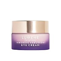 Lumene Ajaton Nordic Ageless Eye Cream - Anti Aging Eye Cream Reduces Fine Lines and Wrinkles - Antioxidant Formula Nurtures & Moisturizes Under Eye Area - Skin Firming Dark Circle Eye Cream (15ml)