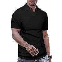 JMIERR Mens Muscle Slim Henley Shirts Crewneck Longline T-Shirt Gym Workout Athletic Shirt Tees with Button