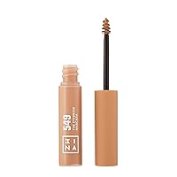 3INA MAKEUP - Vegan - Cruelty Free - The Eyebrow Mascara 549 - Cream - Fixes, Defines, Adds Volume and Control Brows -Non Sticky Gel Formula - Dense & Fuller Brows - Multiplier Effect - Good Adhesion