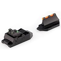 Williams Gun Sight Universal Adjustable Ghost Ring Fire Sight Set (71036), Black