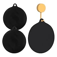 Induction Hob Protector 3pcs Electric Hob Covers Induction Hob Protector Mat Silicone Induction Cooktop Mat 8.66x9.84 Inch Heat Resistant Round Glass Top Cover Electric Stove Burner Induction Stove