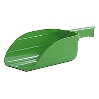 Little Giant® Plastic Utility Scoop | Heavy Duty Durable Stackable Farm Scoop | 5 Pint | Ranchers, Homesteaders and Livestock Farmers | Lime Green