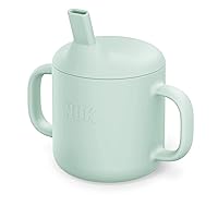 NUK Silicone Baby Straw Cup – BPA Free, Spill Proof Sippy Cup
