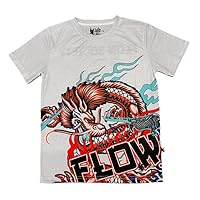 Flow Society Youth Dragon Lax Athletic Tee Shirt