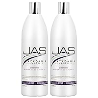 JAS Macadamia Reviving Oil Shampoo 16oz (Pack of 2)