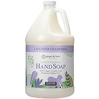 Ginger Lily Farms Botanicals All-Purpose Conditioning Liquid Hand Soap Refill, 100% Vegan & Cruelty-Free, Lavender Chamomile Scent, 1 Gallon (128 fl oz)