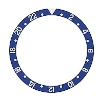 BEZEL INSERT GMT COMPATIBLE WITH SEIKO 6105 7002 6309 7S26 6309 6306 7002 8000 WATCH BLUE
