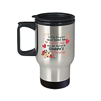 Daddy's Princess Travel Mug, To my daughter never forget that I love you, Daughter From Dad, Birthday/Graduation/Christmas, WTM1716