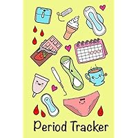 Period Tracker: A monthly menstrual tracker made fun with cute draw alongs, coloring pages, sketch and journal pages. A healthy and fun way to track your cycle and become more in tune with your body.