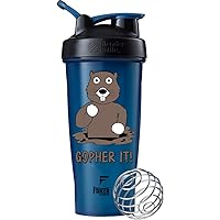 Blender Bottle x Forza Sports Classic 28 oz. Shaker Mixer Cup with Loop Top (Gopher It!)