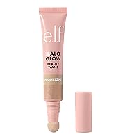 Halo Glow Highlight Beauty Wand, Liquid Highlighter Wand For Luminous, Glowing Skin, Buildable Formula, Vegan & Cruelty-free,Champagne Campaign