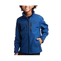 Reebok Boys' Jacket - Youth Lightweight Weather Resistant Softshell Coat - Kids' Outerwear Windbreaker Coat for Boys (8-20)