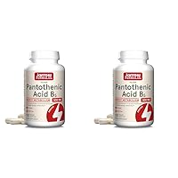 Pantothenic Acid B5 500 mg - 100 Veggie Caps - Essential B Vitamin - Energy Production & Metabolism Support - 100 Servings (Pack of 2)