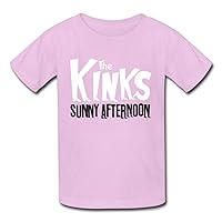 Baby's The Kinks Sunny Afternoon T Shirt Pink