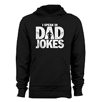 I Speak in Dad Jokes Men's Hoodie