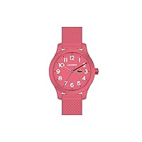 Lacoste 12.12 Kids' Quartz TR90 Case Watch with Silicone Strap - Durable, Stylish, and Water-Resistant Timepieces