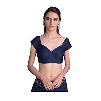 Party wear Indian Saree blouse for Women Readymade Padded silk choli