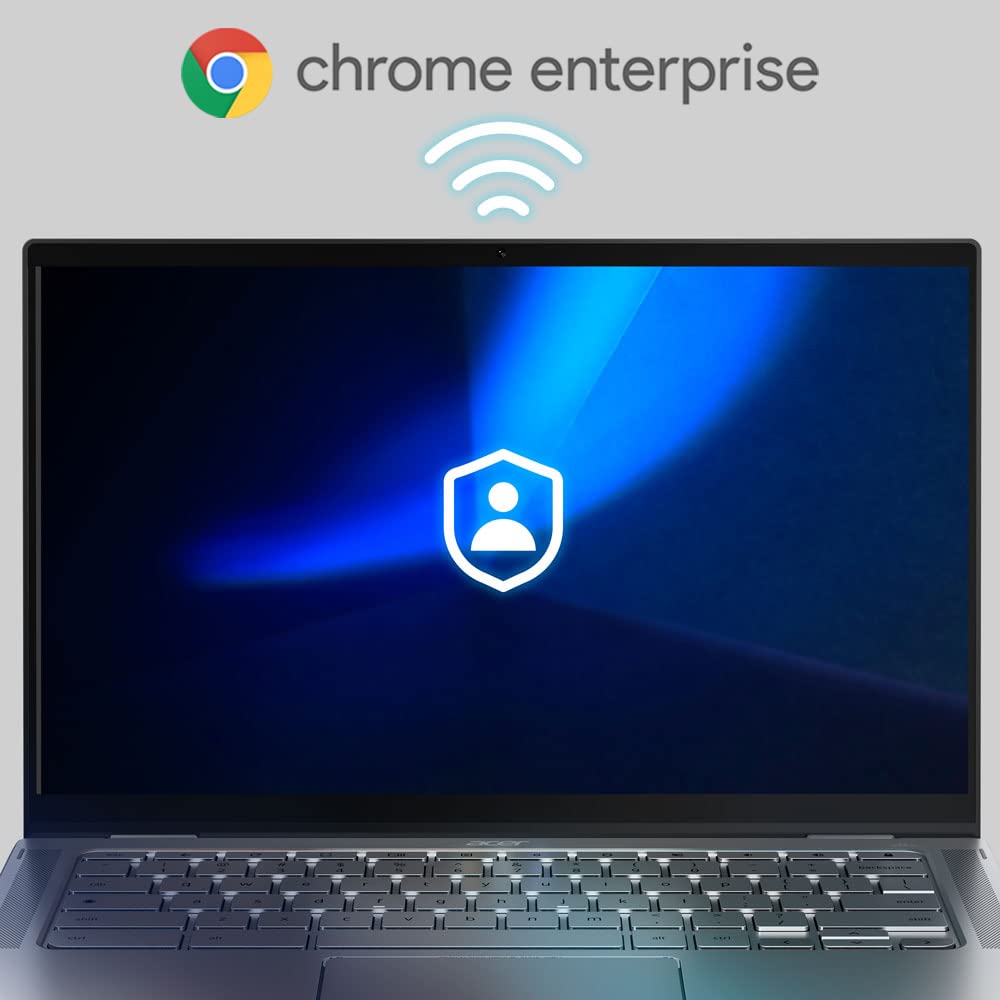 Acer Chromebook Enterprise Spin 514 Convertible Laptop | Intel Core i3-1110G4 | 14
