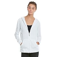 Women's Zip Up Cotton Light Hoodie Jacket