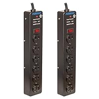 Furman Pro Plug 6-Outlet Power Strip with Surge Protection (Pair)