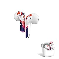 Sabbat M200 Bluetooth 5.3 Headphones Heavy Bass Noise Cancellation Headset High Sound Quality Stereo Earbuds Newest True Wireless Earphones (Blooming)