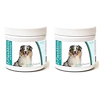 Healthy Breeds Australian Shepherd Z-Flex Minis Hip and Joint Support Soft Chews 60 Count (Pack of 2)
