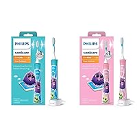 Philips Sonicare for Kids 3+ Bluetooth Connected Rechargeable Electric Power Toothbrushes, Interactive for Better Brushing