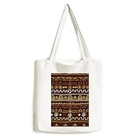 Africa Pritive Aboriginal Style Tribal Tote Canvas Bag Shopping Satchel Casual Handbag