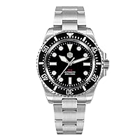 San Martin SN0111T-A1 GR5 Titanium Luxury Men Diving Watch PT5000 Helium Device Automatic Mechanical Wristwatches