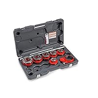 RIDGID 36475 Model 12-R Exposed Ratchet Pipe Threader Set with Carrying Case Small