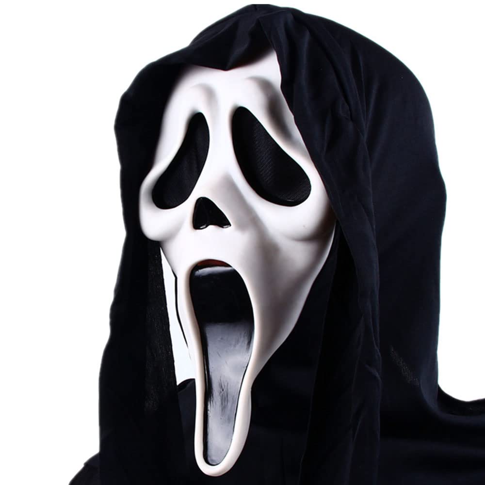 Mua Halloween Mask Scary Skull Mask Horror Full Head Masque ...