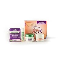Comfort kit for Chemo & Radio Patient The Gift of Love, Faith & Support. 2-1.5 oz face and body cream plus lip balm & roll-on