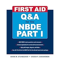 First Aid Q&A for the NBDE Part I (First Aid Series) First Aid Q&A for the NBDE Part I (First Aid Series) Paperback Kindle
