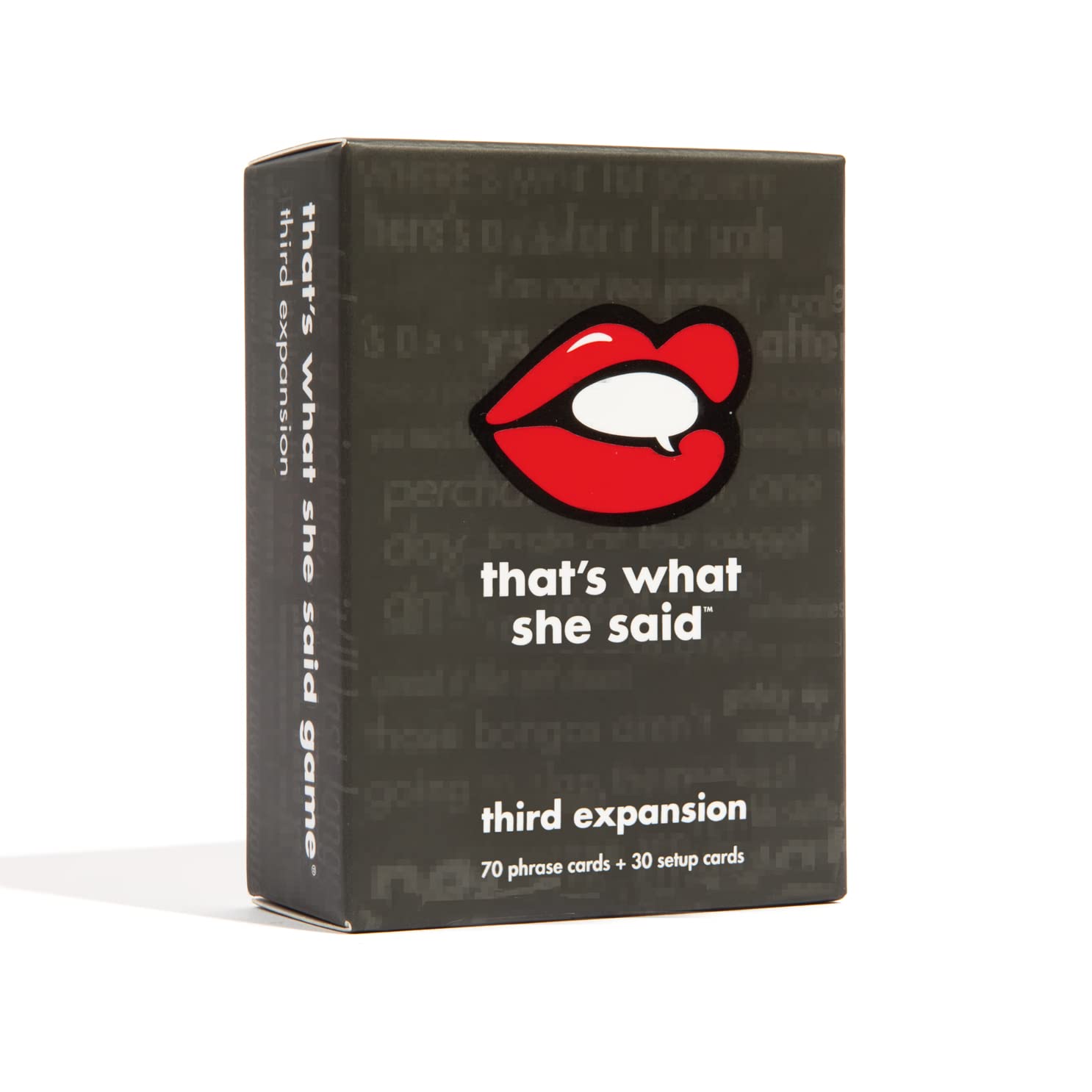 That's What She Said Game - Third Expansion
