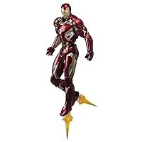BANDAI SPIRITS Bandai SH Figuarts Avengers Iron Man Mark 45 About 155mm ABS u0026 PVC u0026 die-cast Painted Action Figure