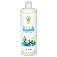 Mild by Nature Biotin & Bamboo Conditioner for Thin Hair, 16 fl oz (473 ml)