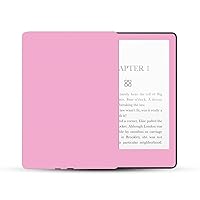 MightySkins Skin Compatible with Amazon Kindle Paperwhite 5 6.8-inch 11th Gen (2021) Full Wrap - Solid Pink | Protective, Durable, and Unique Vinyl Decal wrap Cover | Easy to Apply | Made in The USA