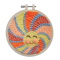 Design Works Crafts Inc. Sun Punch Needle Kit, White