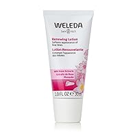 Weleda Renewing Face Lotion, 1 Fluid Ounce, Plant Rich Moisturizer with Wild Rose, Jojoba and Peach Kernel Oils