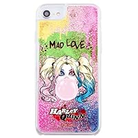 iPhone 8/7 / 6s / 6 Case Cover Batman Flowing Glitter Moving [ Bling Glitter ] Shock Absorbing [PC TPU Soft Hybrid] Cute Stylish/Harley Quinn