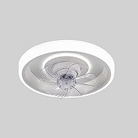 Living Room Ceiling Light with Ceiling Fan, Lighting & Ceiling Fans with 3 Level Wind Speed,Low Profile Ceiling Fan with Light for Home