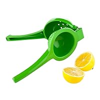 Restaurantware Met Lux Citrus Juicer 1 Premium Lemon Juicer - Easy-To-Grip Handle Interlocking Design Aluminum Handheld Juicer For Squeezing Lemons