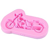 Cake Decorating Moulds 3D Motorcycle Chocolate Candy Sugar Mold DIY 3D Cake Mold Baking Gadgets for Kitchen Baking Silicone Mousse Molds